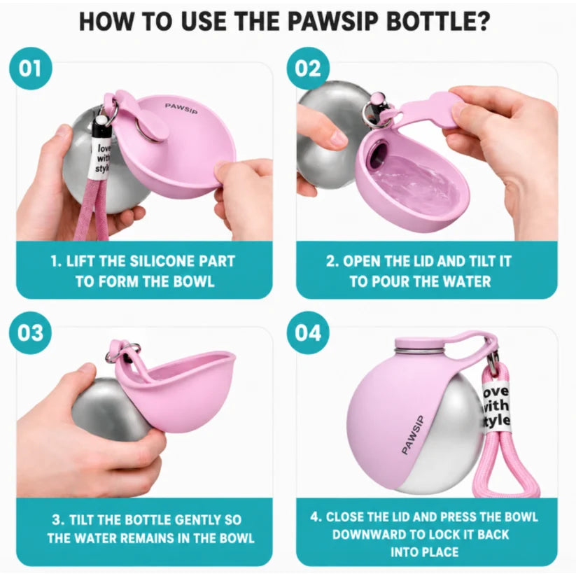 Peak Portable Dog Water Bottle
